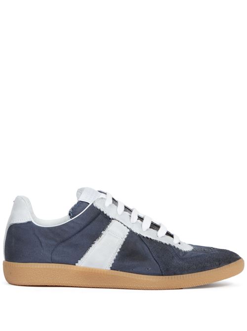 Grey calf suede sneakers MAISON MARGIELA | S57WS0504P8152HA737